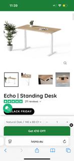 Elektrisch Zit/Sta Bureau - Nieuwstaat!, Ophalen, Elektrisch, Zo goed als nieuw, Stabureau