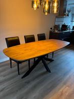 Eiken Eettafel Deens Ovaal Massief Eiken Beste Kwaliteit, Huis en Inrichting, Tafels | Eettafels, Deens Ovaal, 100 tot 150 cm