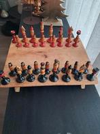 Vintage.  Russische Matroesjka stijl Schaakset, Antiek en Kunst, Ophalen of Verzenden