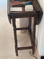 Antiek Klaptafeltje met Gedraaide Poten, Ophalen