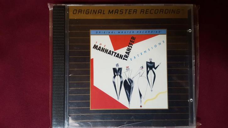 The Manhattan Transfer: Extensions - 24kt MFSL, Cd's en Dvd's, Cd's | Jazz en Blues, Zo goed als nieuw, Jazz, 1980 tot heden, Ophalen of Verzenden