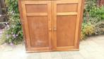 Wand kruidenkast 120br.110h.16d eiken met 60-70 potjes TOP, Ophalen