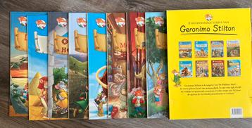 Geronimo Stilton Boxset Reis door de tijd 8 stripboeken beschikbaar voor biedingen