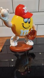 M&M's Oranje Baseball Snoepdispenser, Ophalen of Verzenden, Gebruikt