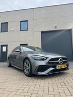 Mercedes-Benz C-Klasse 180 AMG 170pk 9G-TRONIC 2022 Grijs, Auto's, Automaat, 1800 kg, 4 cilinders, Leder en Stof