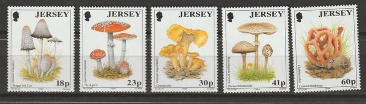 TSS Kavel 1240024 Engeland Jersey paddesto pf minr 639-643, Postzegels en Munten, Postzegels | Europa | UK, Postfris, Ophalen