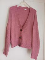 Roze Gebreid Vest - Maat M, Maat 38/40 (M), Ophalen of Verzenden, Roze, Unknown