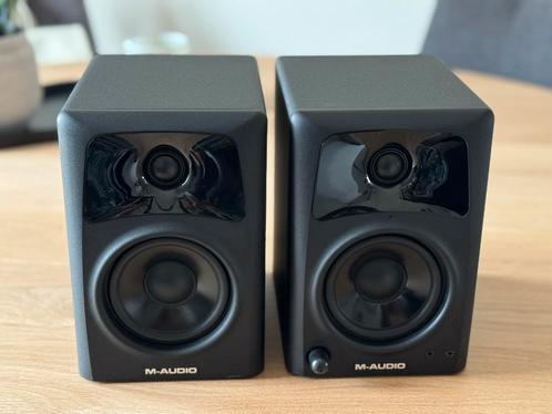 M-Audio AV42 Speakerset, Audio, Tv en Foto, Luidsprekers, Gebruikt, Front, Rear of Stereo speakers, Minder dan 60 watt, Overige merken