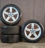 Zgan 17" Orig BMW F10 F11 Velgen+GOEDE Winterbanden 5x120, Gebruikt, Velg(en), 17 inch, Winterbanden