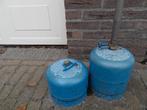 Blauwe gasflessen in alle 3 zit nog wat., Ophalen, Gebruikt