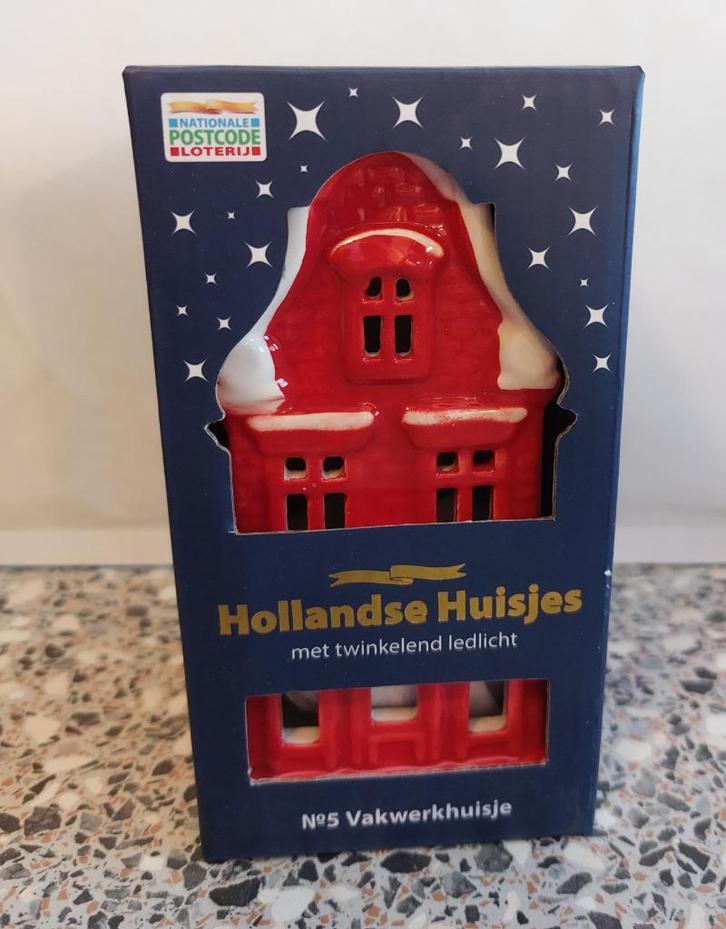 postcodeloterij huisje Hollandse Huisjes nummer 3 5 6 8, Diversen, Kerst, Zo goed als nieuw, Ophalen of Verzenden