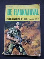 Oude mini strip boek De Flankaanval Super reeks., Boeken, Stripboeken, Eén stripboek, Ophalen of Verzenden, Gelezen