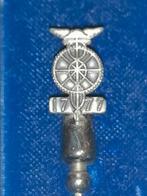 1777 De Maatschappij zilver speldje in luxe doosje, Verzamelen, Speldjes, Pins en Buttons, Ophalen of Verzenden, Zo goed als nieuw