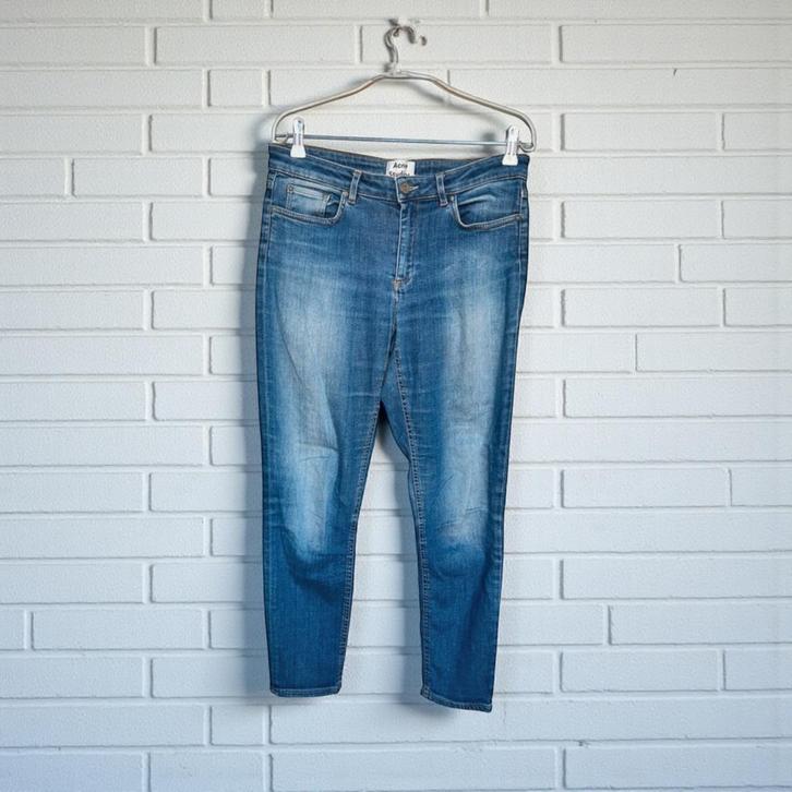 Acne Studios Jeans W30 L32 Blauw Denim Used Skinny, Kleding | Dames, Spijkerbroeken en Jeans, Zo goed als nieuw, W30 - W32 (confectie 38/40)