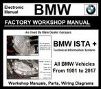 BMW, Mini en RR Werkplaatshandboeken 1981-2017 op USB stick, Verzenden