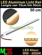 LED Profiel Rigid Strip Bar Rail 50cm Warmwit, Huis en Inrichting, Lampen | Overige, Ophalen of Verzenden, Nieuw, LEDprofiel verlichting