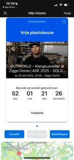 Ticket te koop ADE, Twee personen