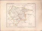 Gemeente Tubbergen, Kuyper kaartje. 1867, Antiek en Kunst, Kunst | Etsen en Gravures, Ophalen of Verzenden