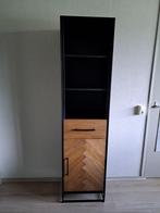 Boekenkast Pronto Veneta Zwart, Huis en Inrichting, Ophalen, 50 tot 100 cm, Zo goed als nieuw, 150 tot 200 cm