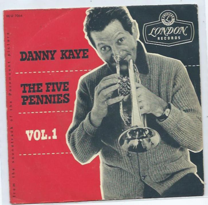 Danny Kaye en Louis Armstrong- The Five Pennies Saints, Cd's en Dvd's, Vinyl Singles, Zo goed als nieuw, EP, Verzenden
