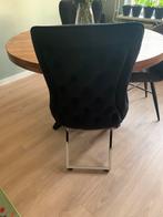 Zwarte Rixos stoelen 4x, Huis en Inrichting, 4 tot 6 stoelen, Ophalen of Verzenden, Zo goed als nieuw