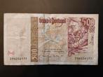 Portugal 500 escudos 1997 Zfr biljet, Ophalen of Verzenden, Overige landen