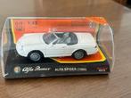 Newray  alfa romeo spider 1989 1:43, Ophalen of Verzenden, Auto, Overige merken
