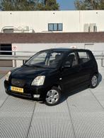 Kia Picanto 1.0 | 2007 | Zwart | APK t/m 04/2026 | 1e eigena, Auto's, Voorwielaandrijving, 4 cilinders, 61 pk, Zwart