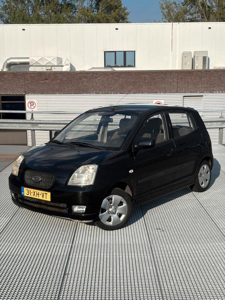 Kia Picanto 1.0 | 2007 | Zwart | APK t/m 04/2026 | 1e eigena, Auto's, Kia, Particulier, Benzine, B, Hatchback, Handgeschakeld