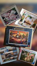 Puzzels 1000 stukjes zgan compleet 18 stuks, Hobby en Vrije tijd, Denksport en Puzzels, Ophalen of Verzenden, 500 t/m 1500 stukjes
