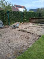 GRATIS  geel zand 5 kuub, Tuin en Terras, Zand, Ophalen, Zo goed als nieuw, Ophoogzand