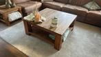 Teak salontafel en bijzettafel robuust, Ophalen