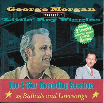 CD George Morgan - Meets Little Roy Wiggins (steelguitar) beschikbaar voor biedingen