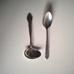 Gero zilmeta kinderlepel  haasje/ konijntje en dwarslepeltje, Huis en Inrichting, Keuken | Bestek, Ophalen of Verzenden, Rvs of Chroom