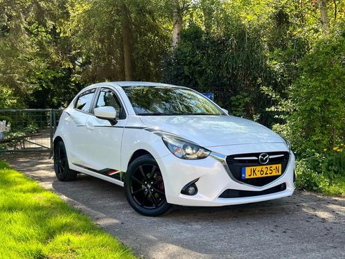Mazda 2 1.5 Skyactiv-G GT-M |Head-up + Leder + Navi + Cruise, Auto's, Mazda, Bedrijf, Te koop, ABS, Airbags, Airconditioning, Boordcomputer