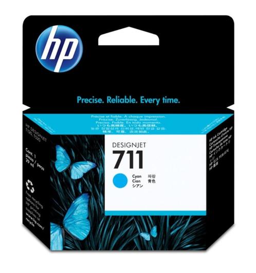HP inkt cartridge 711 cyaan, Computers en Software, Printerbenodigdheden, Nieuw, Cartridge, Ophalen of Verzenden