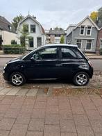 Fiat 500 1.2 AUT 2011 Zwart Automaat, Stof, Metallic lak, 4 cilinders, Zwart