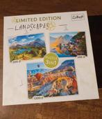 Trefl puzzel Limited edition Landscapes 2 x 500 en 1 x 1000, Ophalen of Verzenden, 500 t/m 1500 stukjes, Legpuzzel, Zo goed als nieuw