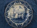 Delfts Blauw handgemaakt bord, Antiek en Kunst, Antiek | Wandborden en Tegels, Ophalen