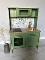 Restyled Ikea Duktig speelkeuken mosgroen diverse varianten, Ophalen, Zo goed als nieuw, Hout