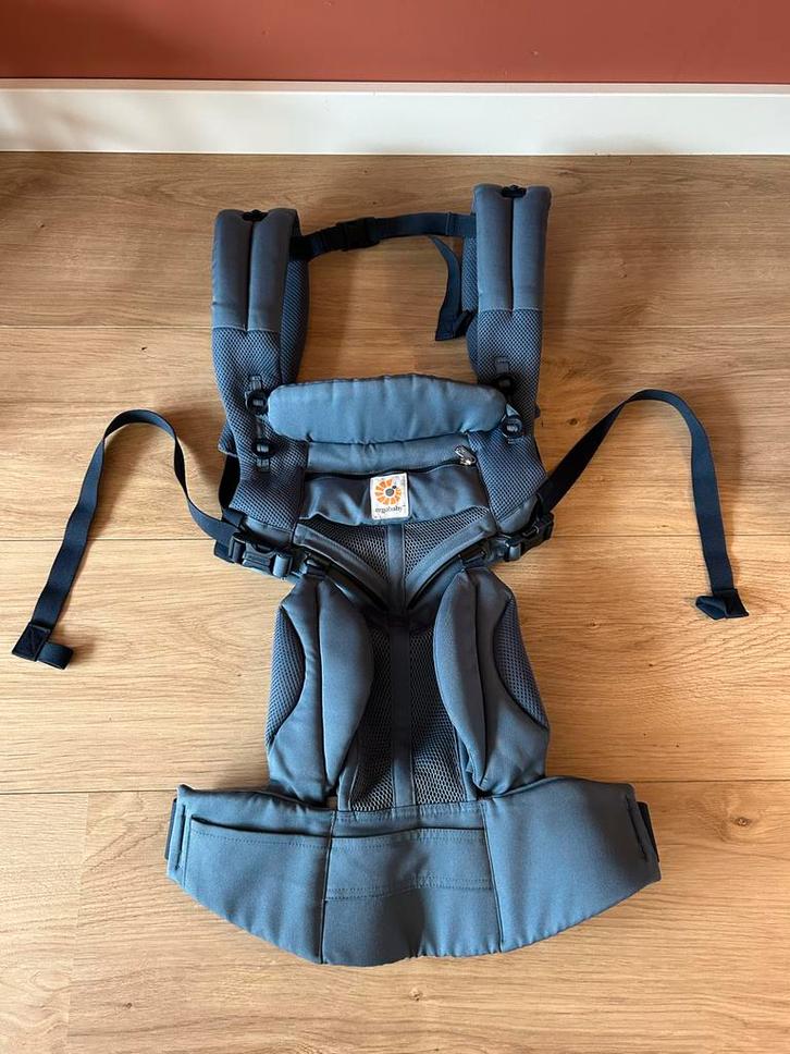 Ergobaby Draagzak Omni 360 Cool Air Blauw - Erg mooi!, Kinderen en Baby's, Babydragers en Draagdoeken, Zo goed als nieuw, Draagzak