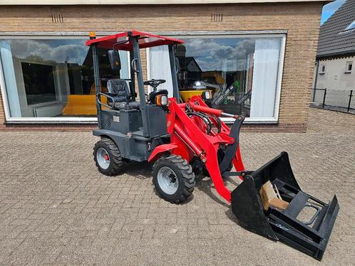 KNEGT Mini shovel loader wolf elektrische knik lader, Zakelijke goederen, Machines en Bouw | Kranen en Graafmachines, Wiellader of Shovel