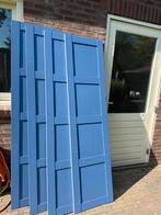 4x Ikea Pax Bergsbo deuren, blauw geschilderd, Huis en Inrichting, Ophalen, Gebruikt, 200 cm of meer, Zelf eenzijdig geschilderd