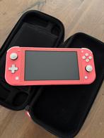 Switch lite - koraal roze, Ophalen of Verzenden, Roze of Coral, Zo goed als nieuw