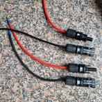 4 nieuwe mc4 kabels met stekkers, Nieuw, Ophalen of Verzenden