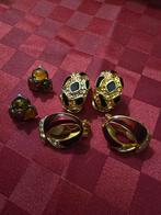 Oorstekers clips, Ophalen of Verzenden, Goud, Overige materialen