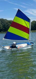 Optimist, Watersport en Boten, Zeilen en Zeiltoebehoren, Ophalen of Verzenden, Zo goed als nieuw, Overige typen, Minder dan 15 m²
