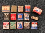 US WWII | Lot van 15 stuks luciferverpakking (army theme), Verzamelen, Militaria | Tweede Wereldoorlog, Amerika, Ophalen of Verzenden