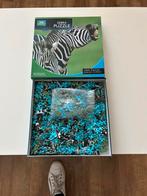 Zebra puzzel 1000 stukjes, Ophalen of Verzenden, Zo goed als nieuw