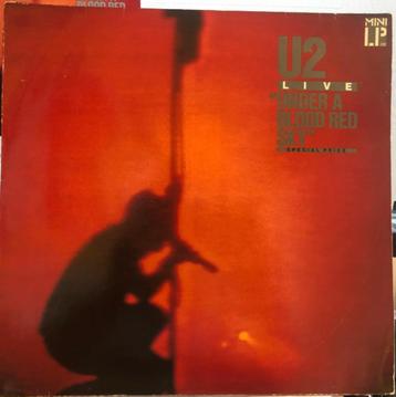 Mini LP U2 - Under a blood red sky ( 3 liveconcerten 1983) beschikbaar voor biedingen